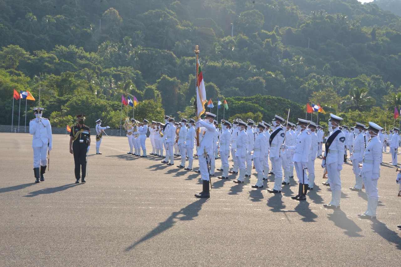 Passing out Parade Held at Indian Naval Academy, Ezhimala - Arabian Defence