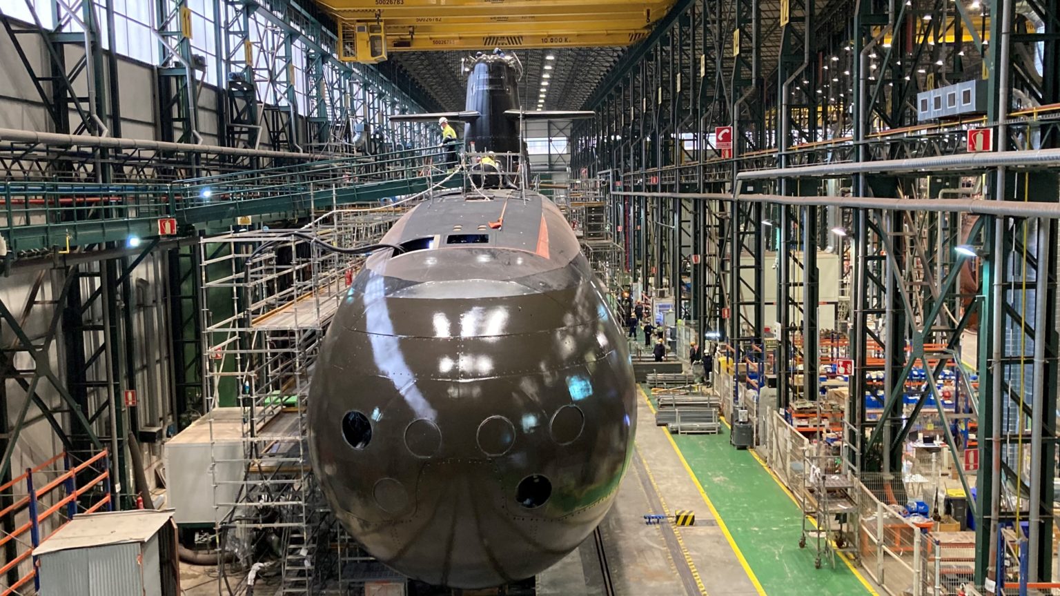 First S80 submarine for the Spanish Navy to be launched on 22nd April ...