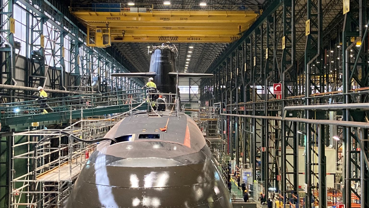 First S80 Submarine For The Spanish Navy To Be Launched On 22nd April ...