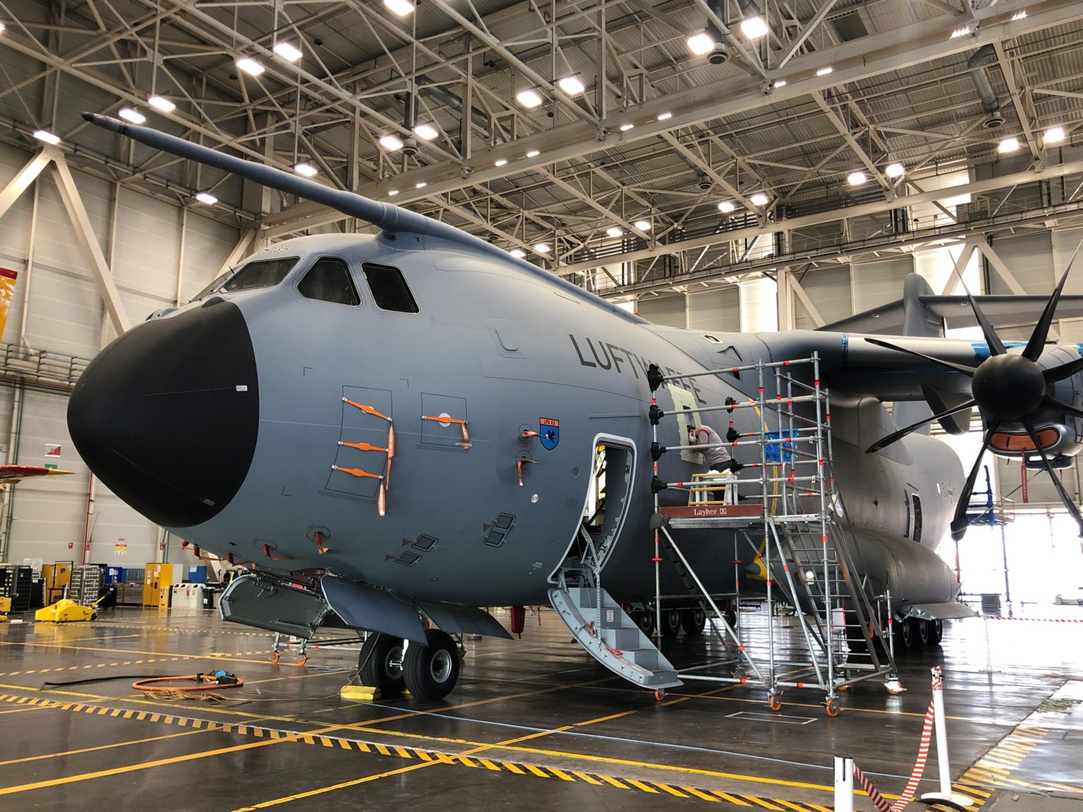 Turkish Aerospace Integrated new System Aero structure Parts to A400M ...