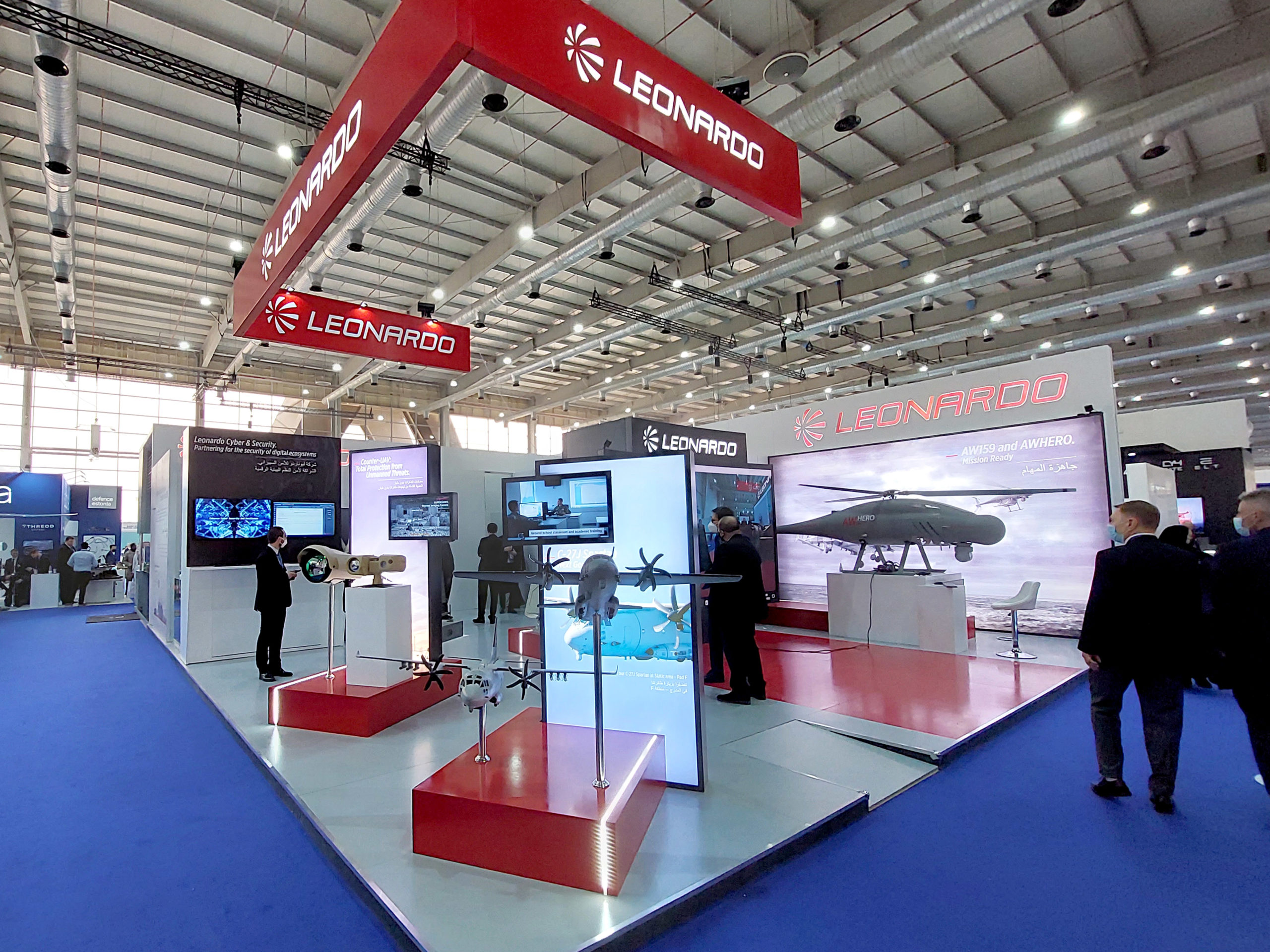 World Defense Show Leonardo Exhibits Key Technologies Arabian Defence