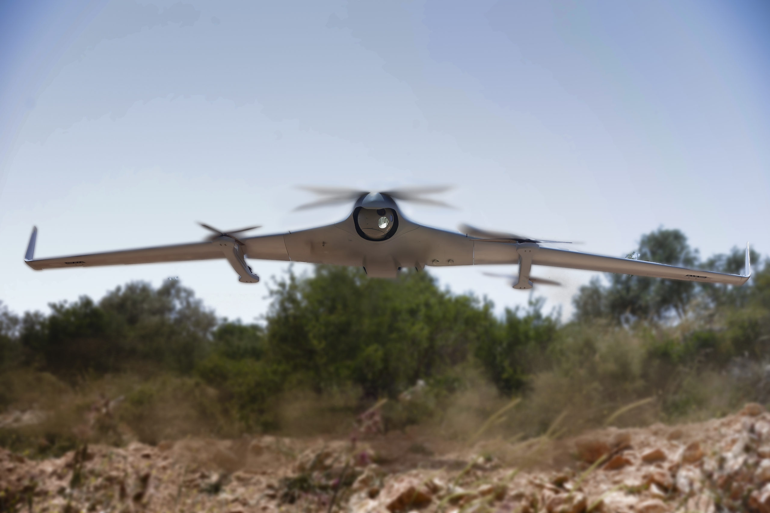 Aeronautics unveils the advanced tactical UAS, Orbiter 4, with a VTOL ...