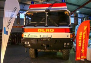 Rheinmetall Provides HX 6x6 Truck to DLRG for Flood Relief - Arabian ...